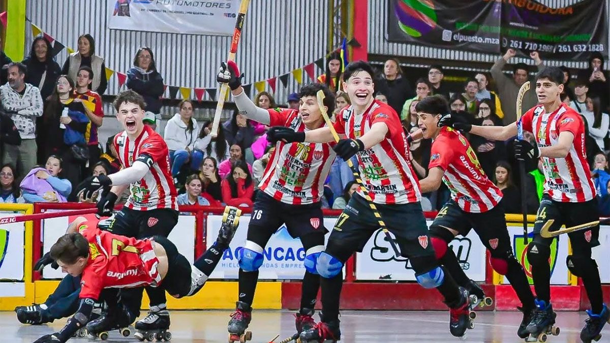 San Martín salió campeón argentino junior de hockey sobre patines.