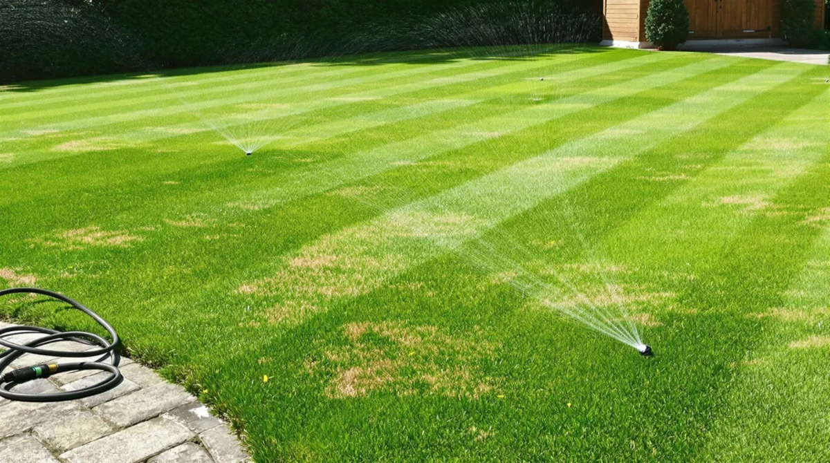 El césped amarillo puede ser eliminado con un poco de cerveza. El césped amarillo puede ser eliminado con un poco de cerveza.