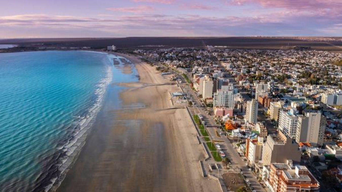 Puerto Madryn (Imagen: Google Earth) Puerto Madryn (Imagen: Google Earth)