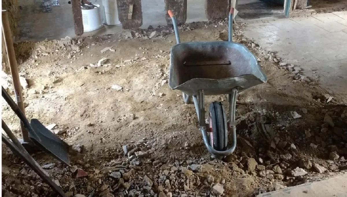 El descubrimiento fue realizado durante una renovación hogareña.