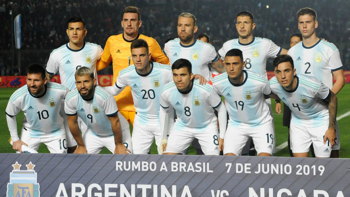 Mat&iacute;as Su&aacute;rez en la Selecci&oacute;n argentina durante la Copa Am&eacute;rica 2019.