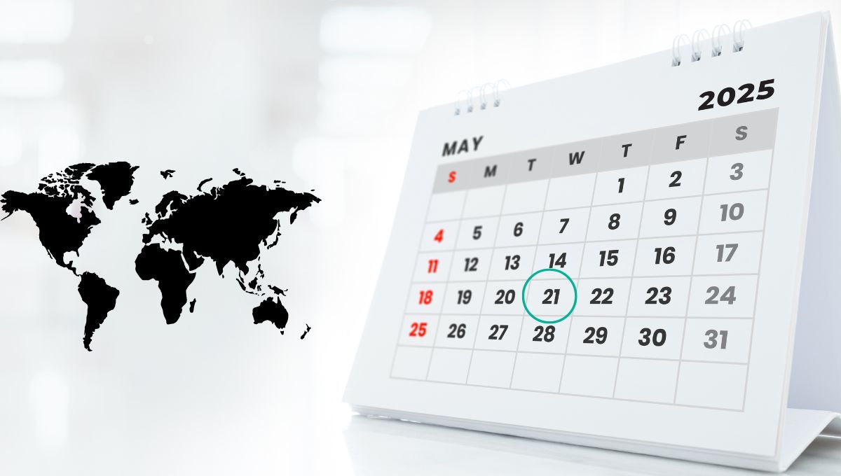 Efemérides internacionales del 21 de mayo: qué se conmemora y por qué es importante esta fecha