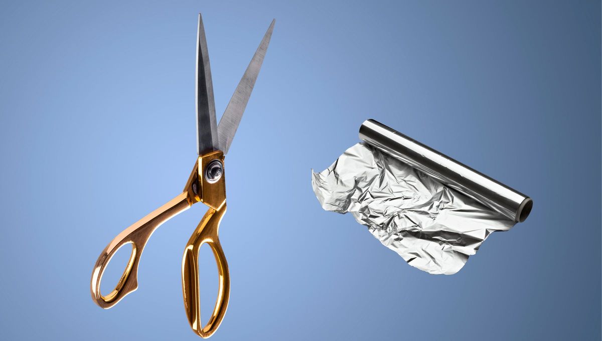 Cómo recuperar el filo de tus tijeras con papel aluminio: el truco fácil y efectivo