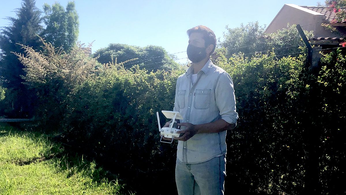 Gastón Ragazzone de Uco Drone ganó el Premio  joven empresario mendocino 2020 y luego fue premiado a nivel nacional.