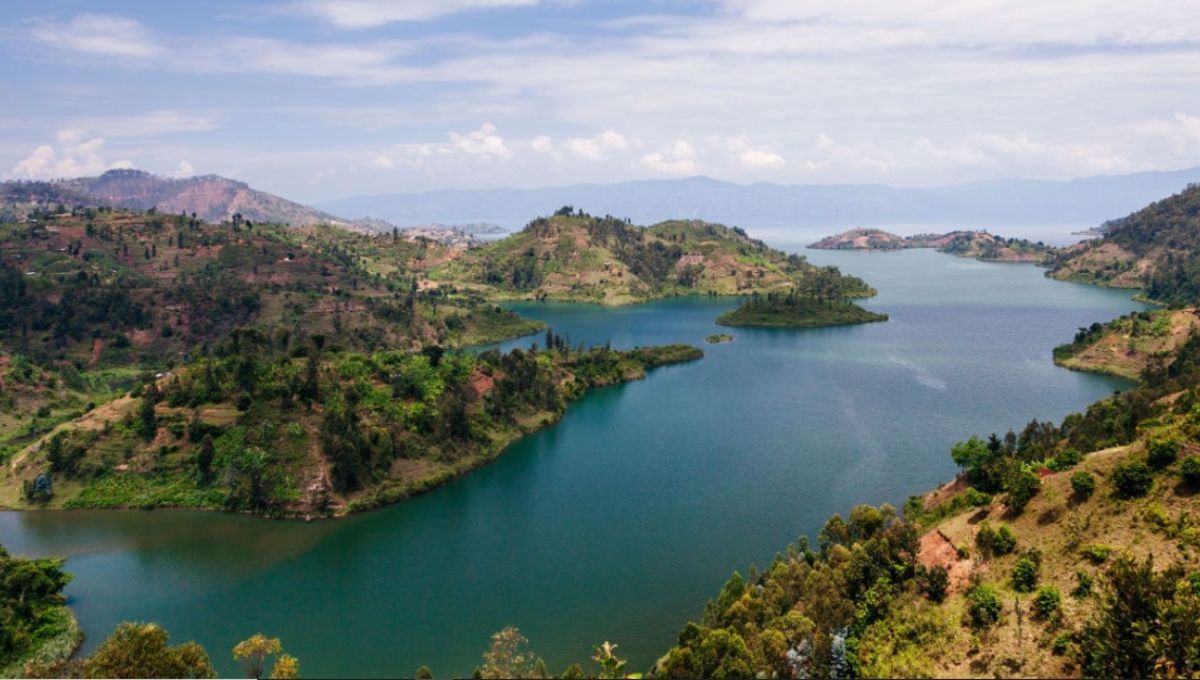 El único lago del planeta Tierra que se utiliza para producir electricidad y obtener gas