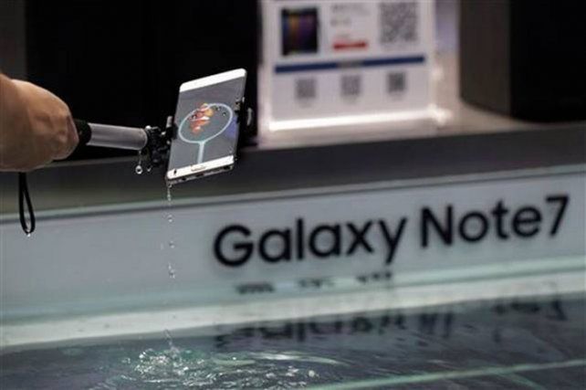 Samsung dejó de vender Galaxy Note 7 tras las explosión de baterías