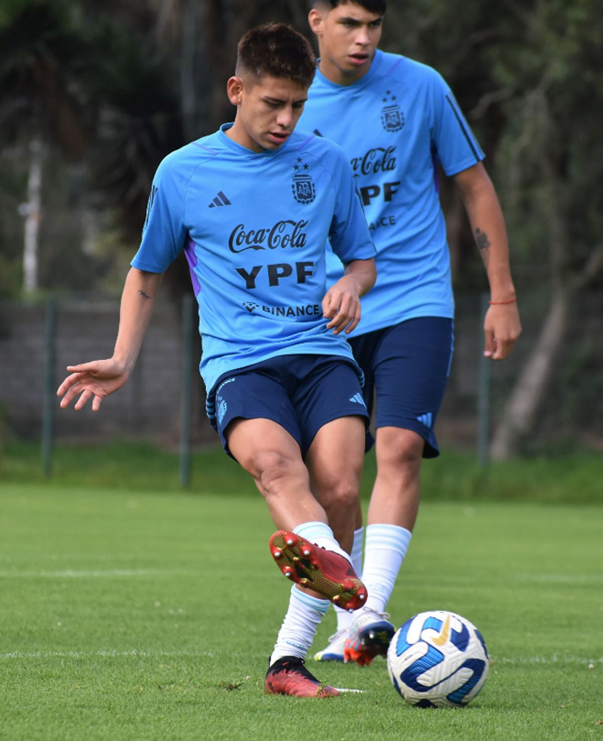 Claudio Echeverri es la figura de la Selección argentina sub 17 en el Sudamericano