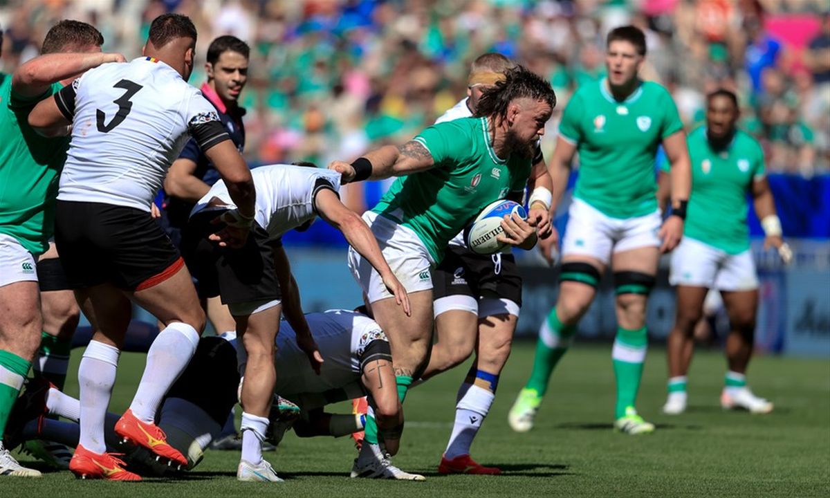 Irlanda fue contundente ante Rumania en su debut en el Mundial de Rugby 2023 Irlanda fue contundente ante Rumania en su debut en el Mundial de Rugby 2023