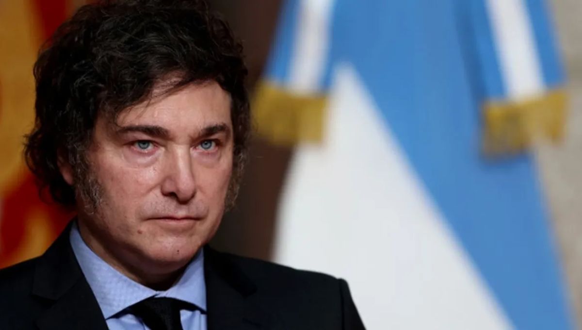 Javier Milei brindó declaraciones este miércoles. La semana que viene vuelve a Mendoza.