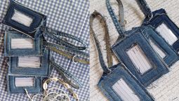 Un DIY perfecto para reutilizar viejos jeans. Un DIY perfecto para reutilizar viejos jeans.