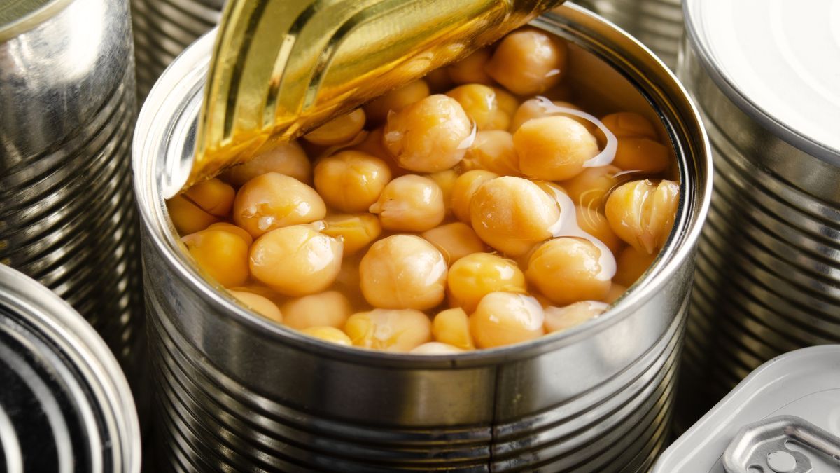 Recicla las latas de garbanzos vacías y conviértelas en esta hermosa idea