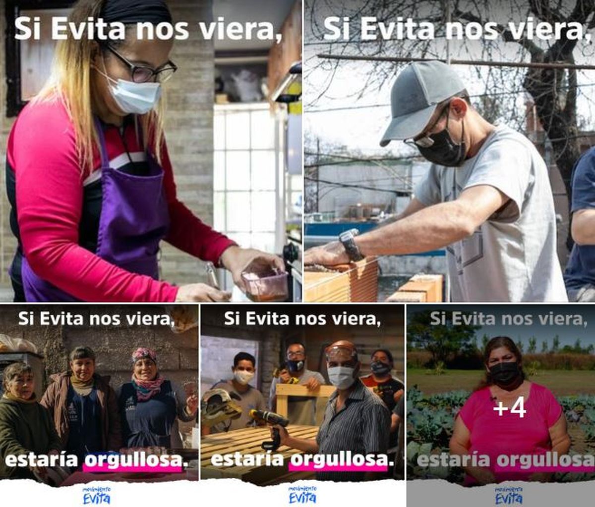 En respuesta a la frase de Cristina, que al referirse a los planes sociales dijo