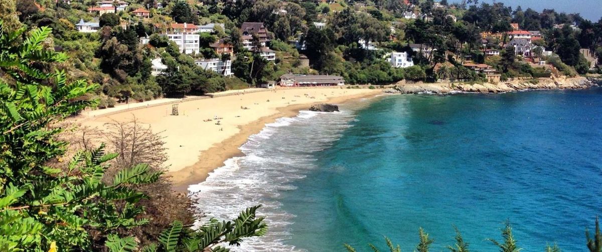 La playa de Chile que tiene aguas azules idílicas, bosques profundos y queda a pocas horas de Mendoza