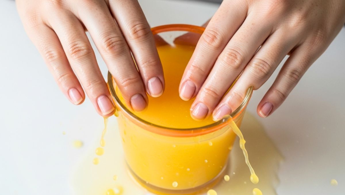El jugo de naranja puede ser beneficioso para la salud de tus uñas