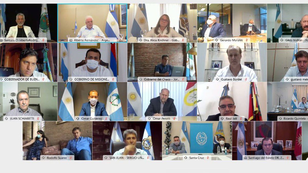 Alberto Fernández se volverá a reunir con los gobernadores.