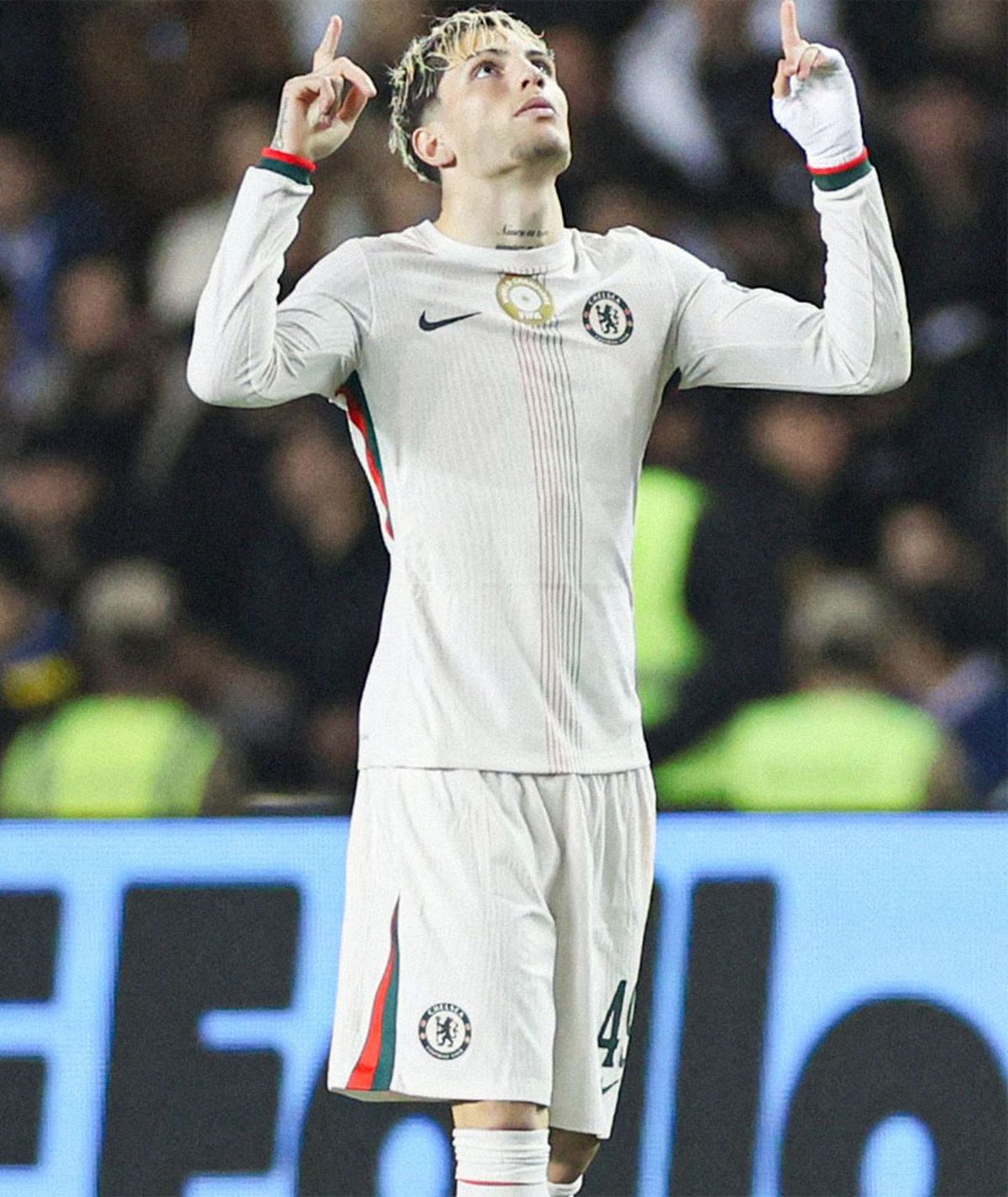 Garnacho amda bien en Chelsea.