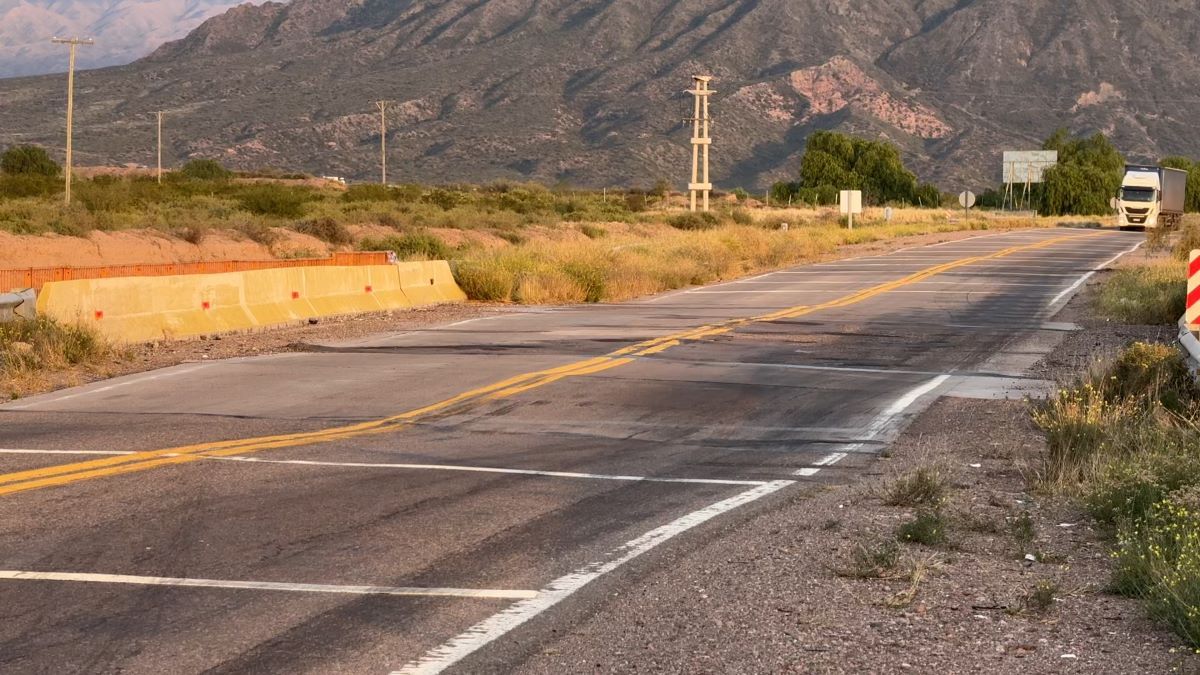 El desastroso estado de la Ruta 7.