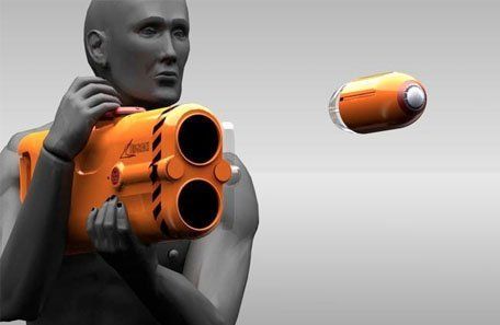 Una bazooka que salva vidas