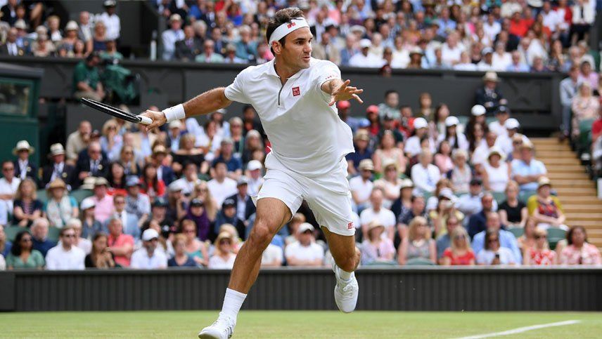 Roger Federer perdió un set pero se recuperó y tuvo un buen debut en Wimbledon