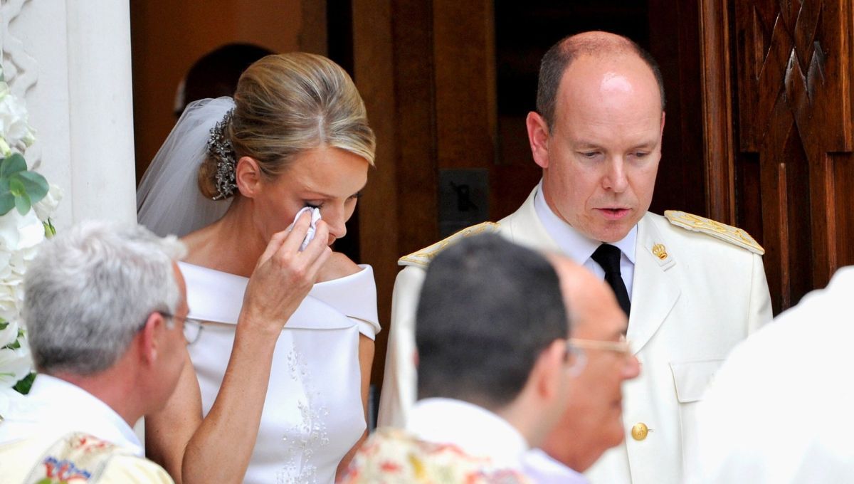 Por qué Charlene de Mónaco lloró en su boda con el príncipe Alberto: no fue por felicidad