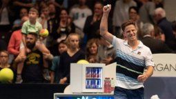 ¡Peque finalista! Schwartzman batió a Monfils y buscará coronarse en Viena