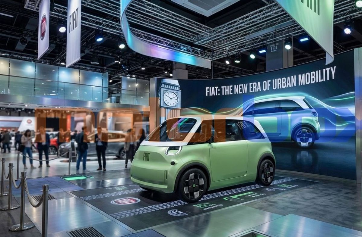 El nuevo Fiat Quattrolino, un eléctrico que promete y que llega como el hermano mayor del Topolino. Foto: gentileza&nbsp;