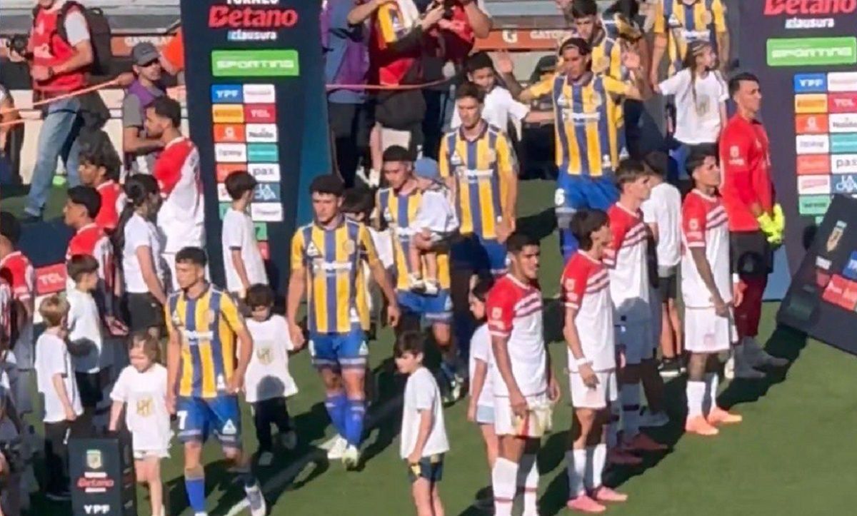 El pasillo de la polémica que generó el cruce entre Estudiantes de La Plata y la AFA.