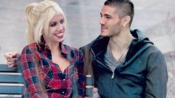 ¡Esa boquita! El caliente beso de Wanda Nara a Mauro Icardi