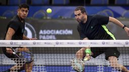 Gabriel Molina y Germán Buenanueva, en plena acción.