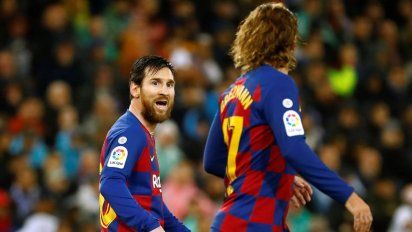 Antoine Griezmann reconoció que tuvo problemas para entenderse con Messi.