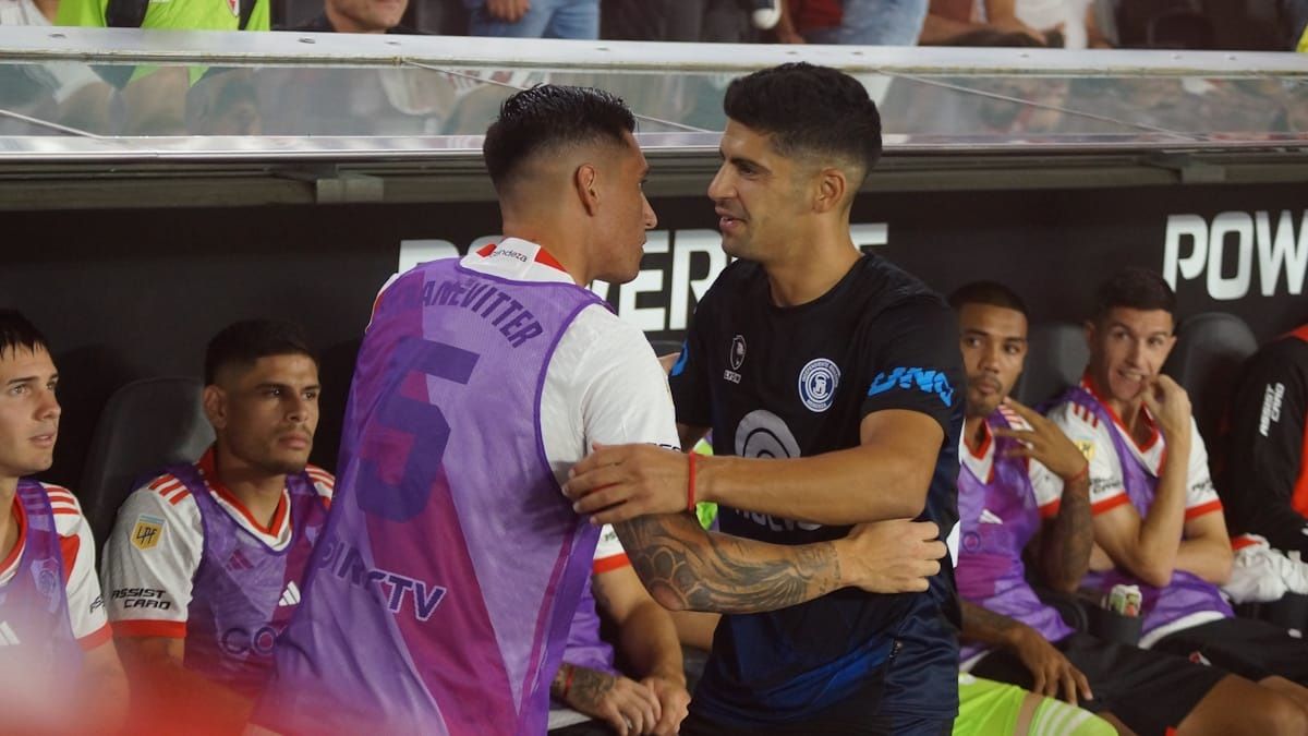 Matías Kranevitter y Luciano Abecasis fueron compañeros en River Plate. Ahora se volverán a enfrentar. Matías Kranevitter y Luciano Abecasis fueron compañeros en River Plate. Ahora se volverán a enfrentar.
