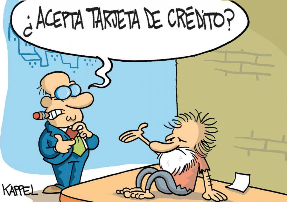 Ya no se usa el efectivo ni para esto