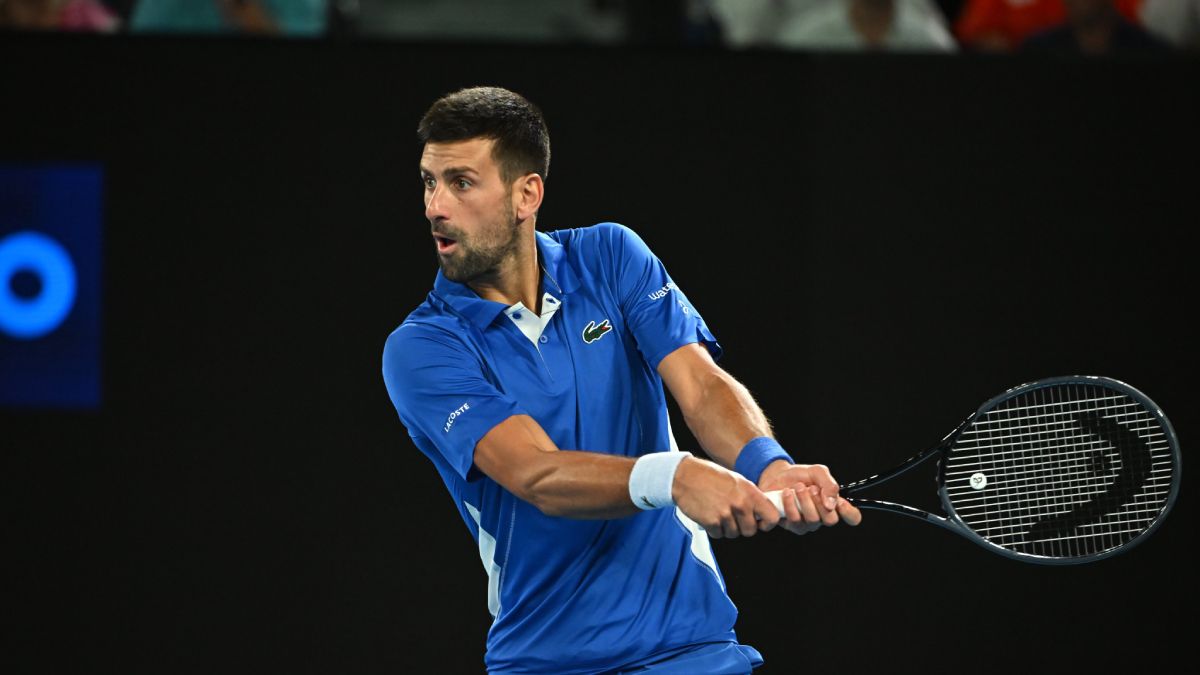 El número uno, Novak Djokovic ya está en cuartos de final del Abierto de Australia, tras barrer al francés Mannarino.