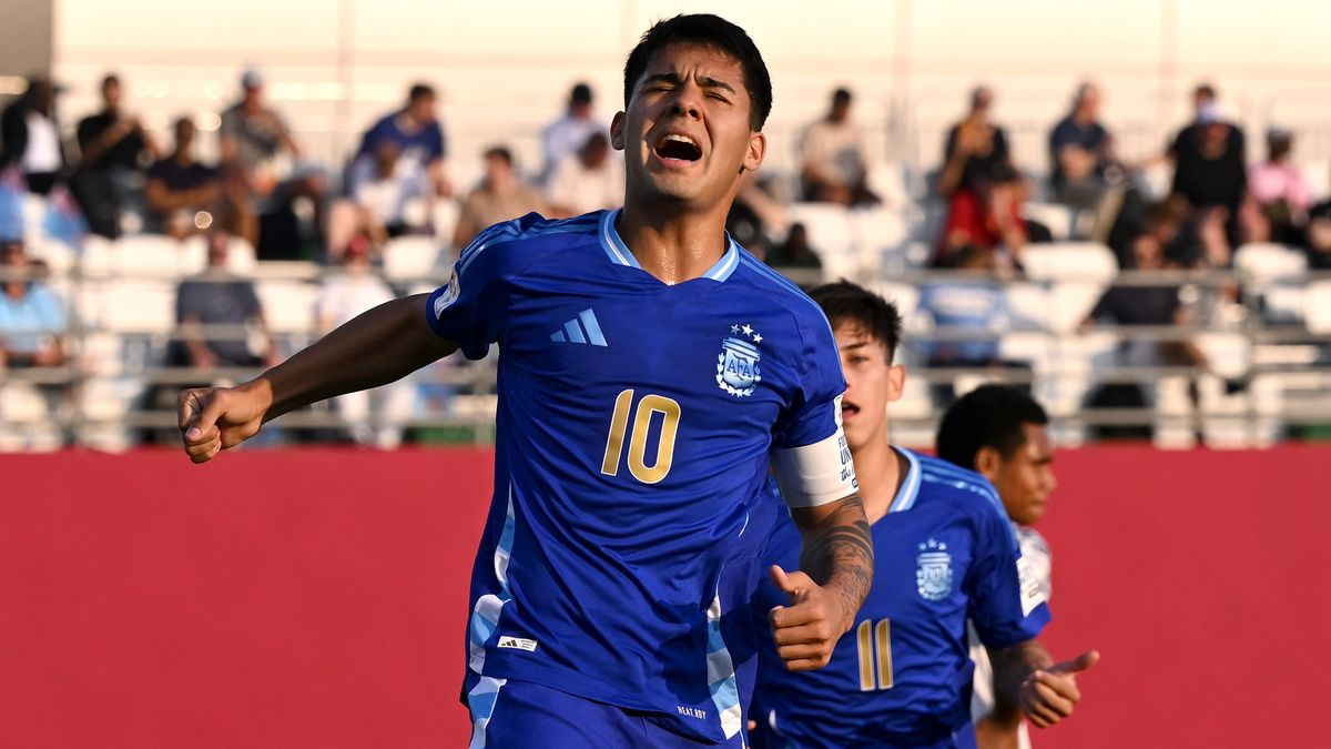 La Selección argentina goleó a Fiji y se clasificó primera e invicta en el Mundial Sub 17