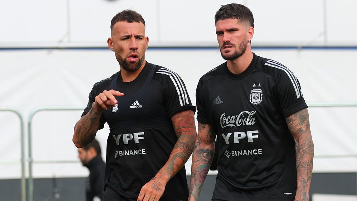 Otamendi y De Paul, dos figuras de la Selección Argentina que confirmó un nuevo amistoso en España