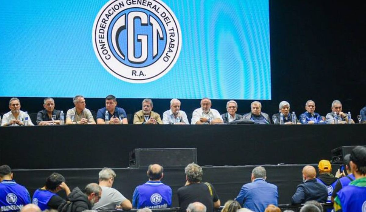 El plenario de la CGT.