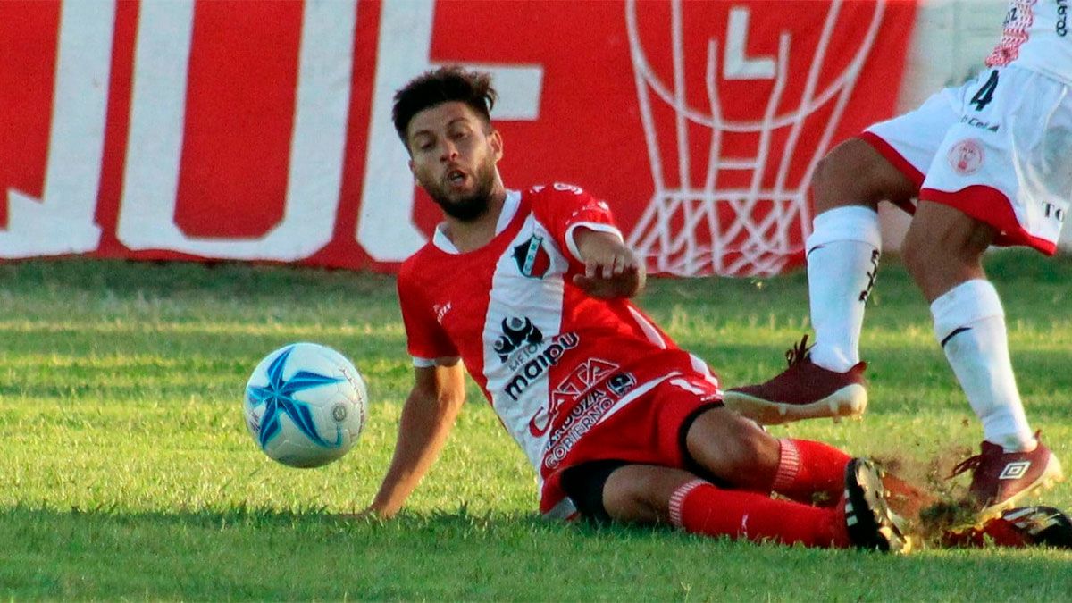 Franco Moreno ya palpita lo que será el choque ante Camioneros. (Foto gentileza Prensa Deportivo Maipú).