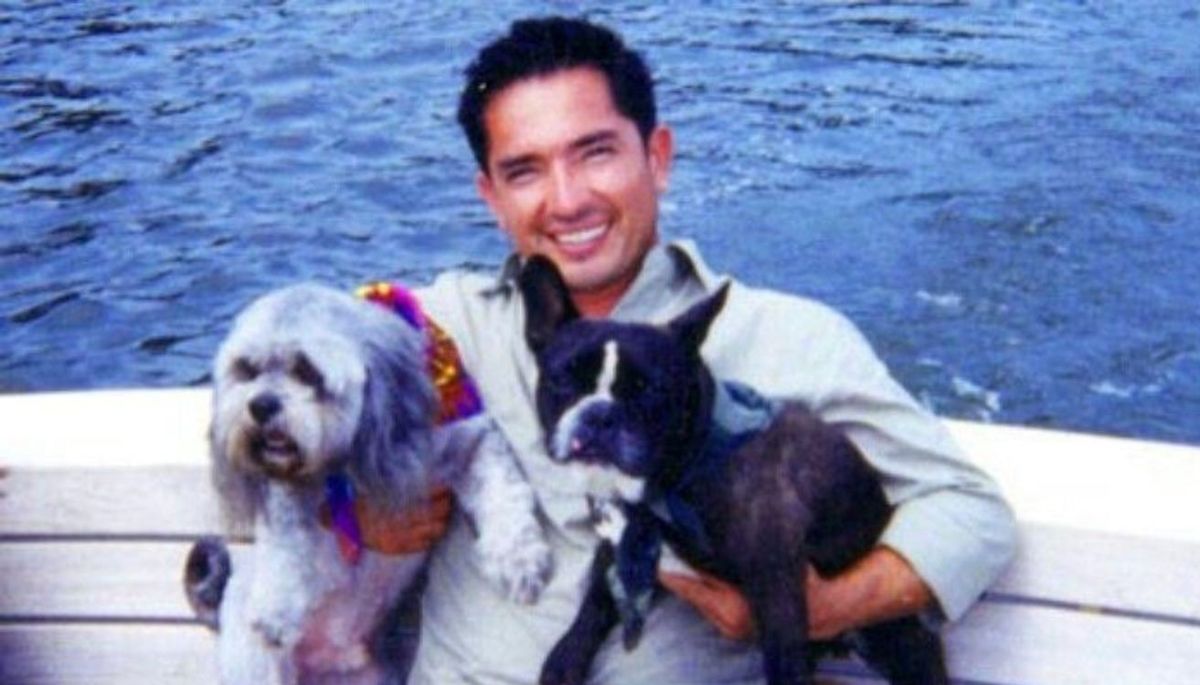 C&eacute;sar siempre fue amante de los perros.