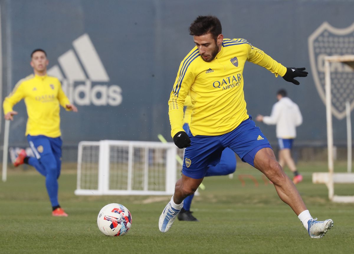 El Toto Salvio volverá a ser titular en el duelo entre Boca y Unión por la Liga Profesional