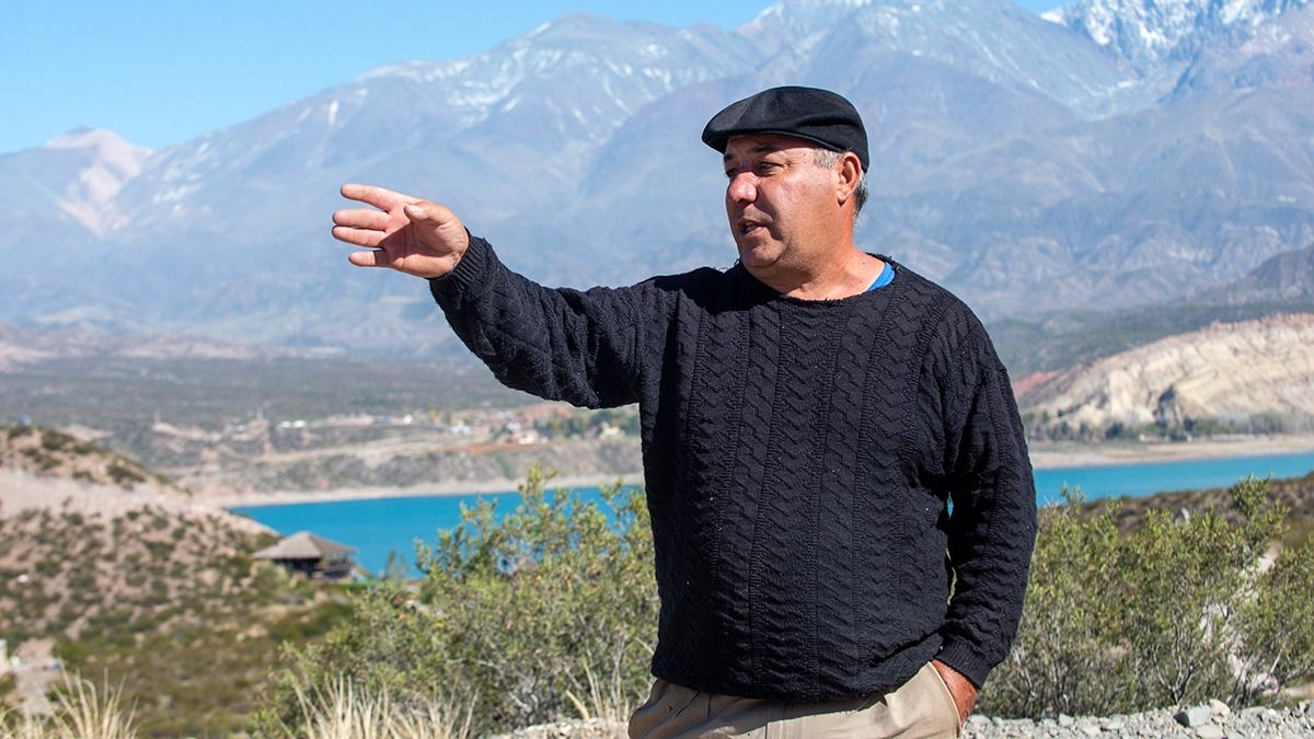 Ceferino cuida la zona y está atento a las novedades diarias.