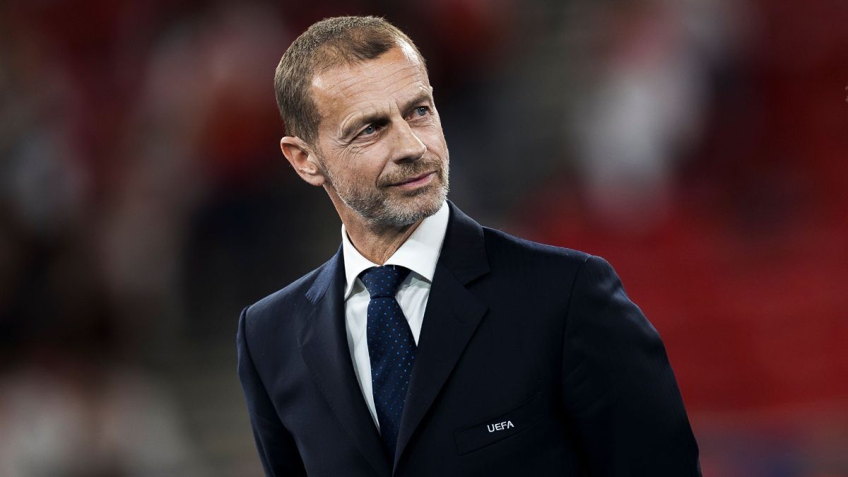 Aleksander Ceferin. El presidente de la UEFA anunció la cerrada oposición a la candidatura de Gianni Infantino para seguir presidiendo la FIFA.