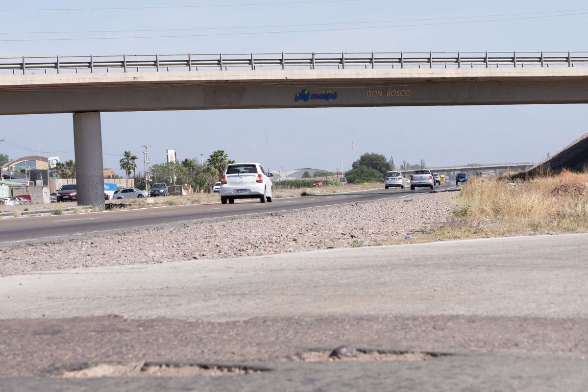 El tramo de Maipú que será remodelado.