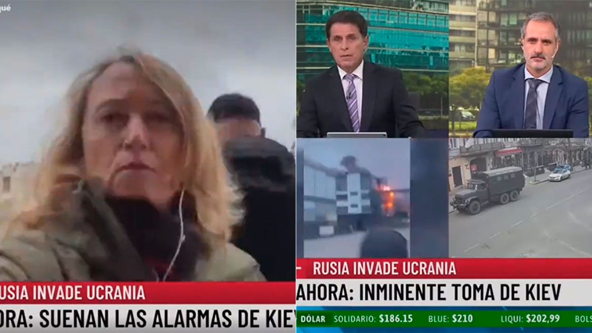 Elisabetta Piqué trató de pelotudo a su colega del canal de noticias LN+ Diego Laje.