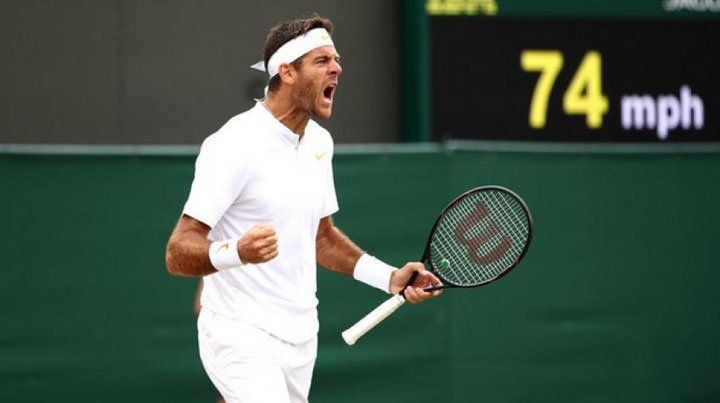 Mirá en VIVO: Del Potro y Nadal chocan en el césped de Wimbledon