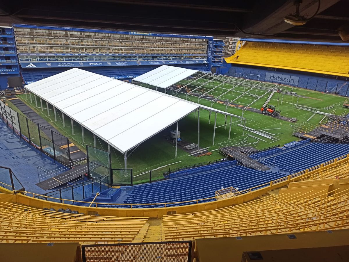 La Bombonera esper{a a los votantes