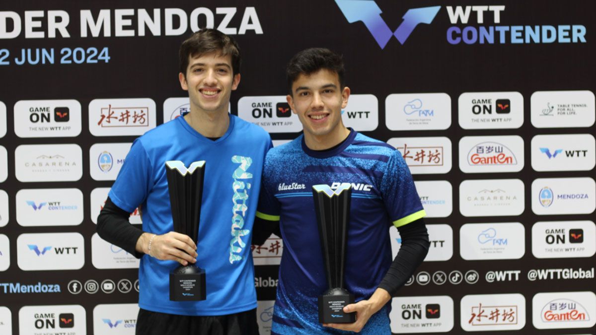 Histórico Santiago Lorenzo y Horacio Cifuentes son campeones del WTT