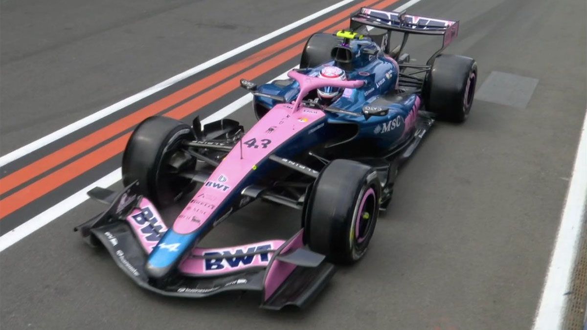 Franco Colapinto en Suzuka, Jap&oacute;n.