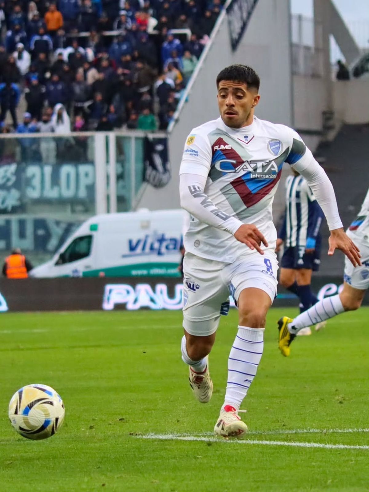 Nahuel Ulariaga expres&oacute; su dolor por el descenso de Godoy Cruz. Foto: Gentileza.