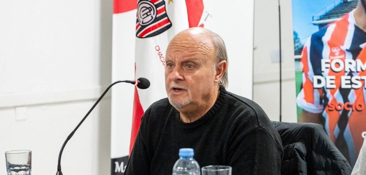 El presidente de Chacarita cargó contra sus jugadores.