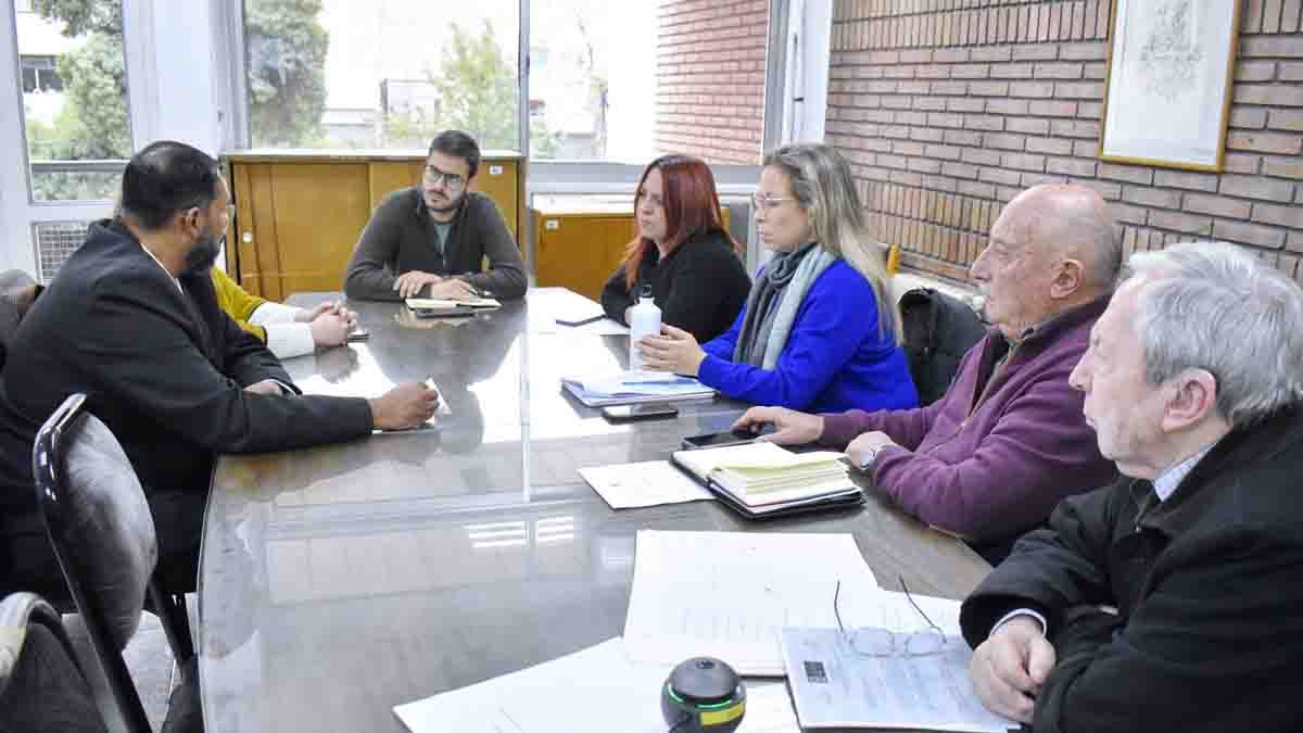 Referente de la comunidad venezolana en Mendoza se reunió con la Comisión de Relaciones Internacionales de la Cámara de Diputados.